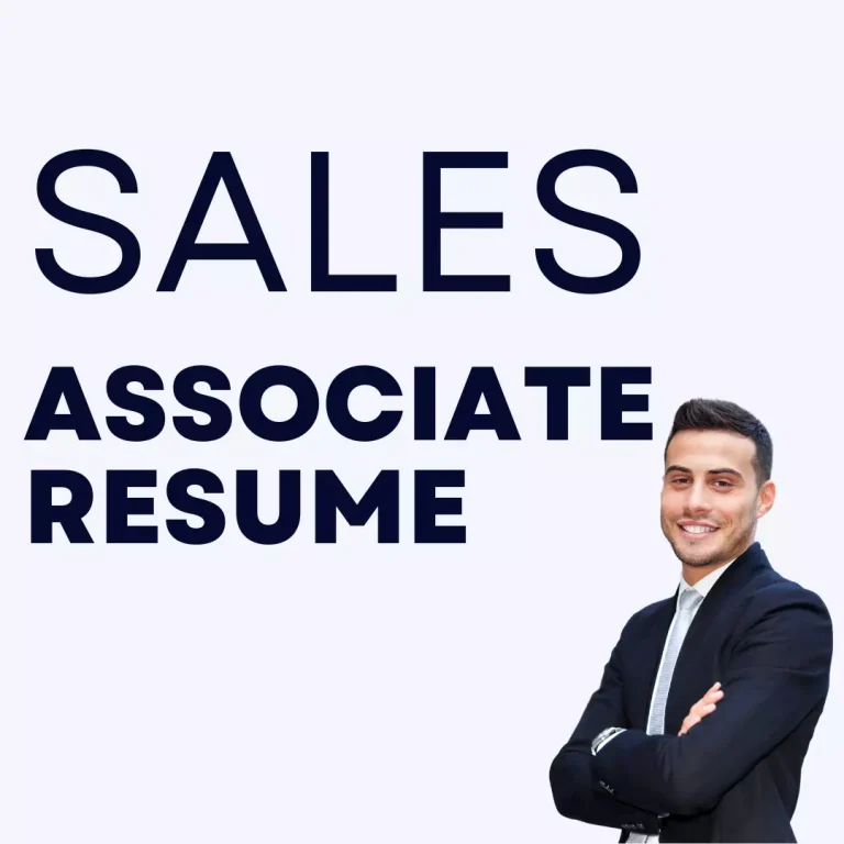 sales associate resume