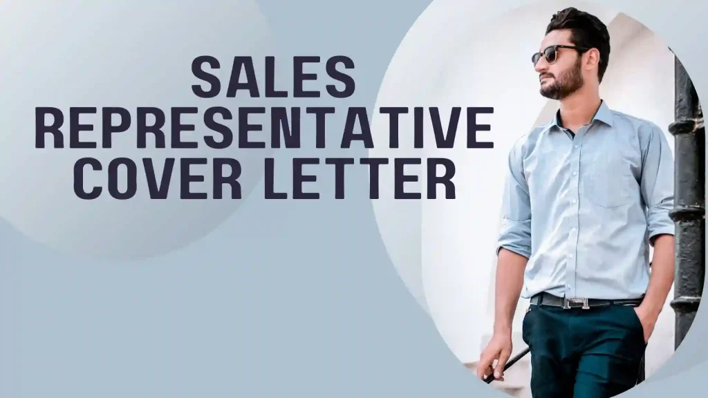 Sales Representative Cover Letter