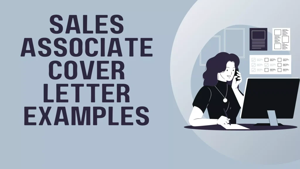 Sales associate cover letter examples