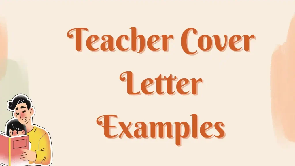 Teacher Cover Letter Examples