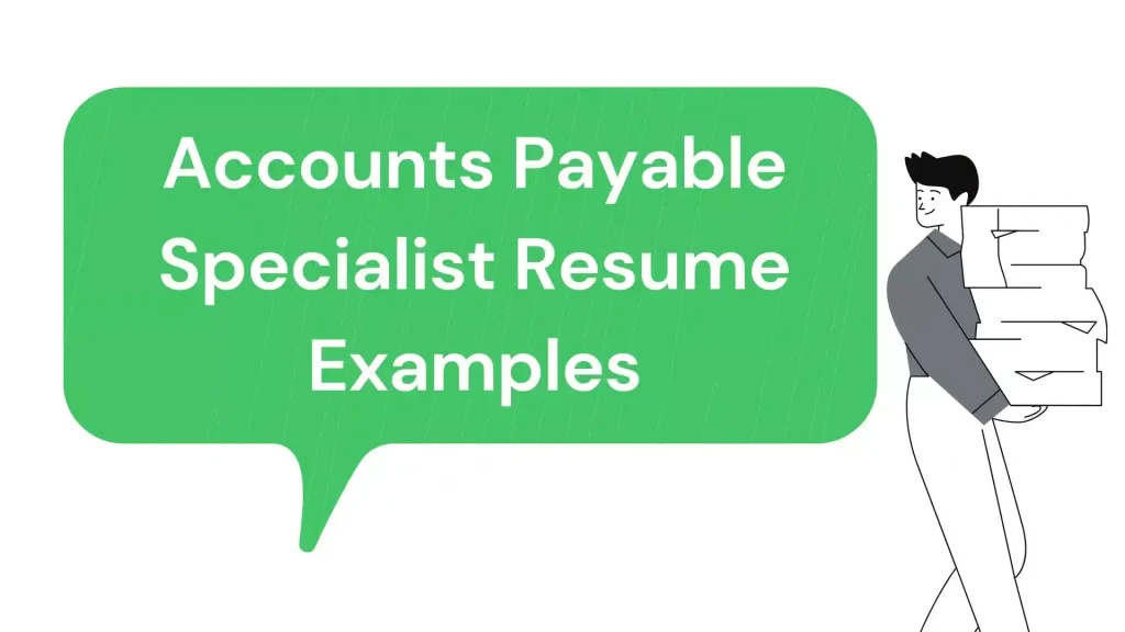 Accounts Payable Specialist Resume