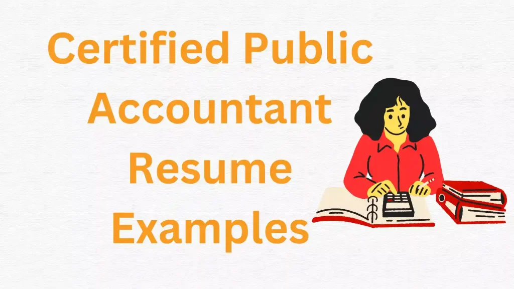 Certified Public Accountant Resume
