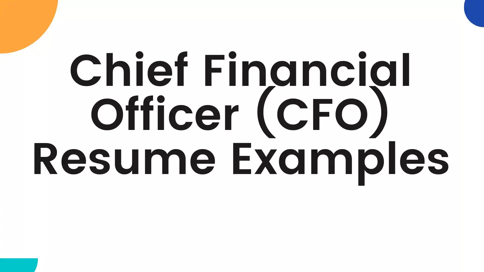 chief-financial-officer-job-description-template-comeet