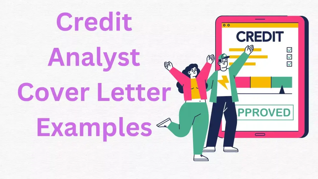 Credit Analyst Cover Letter