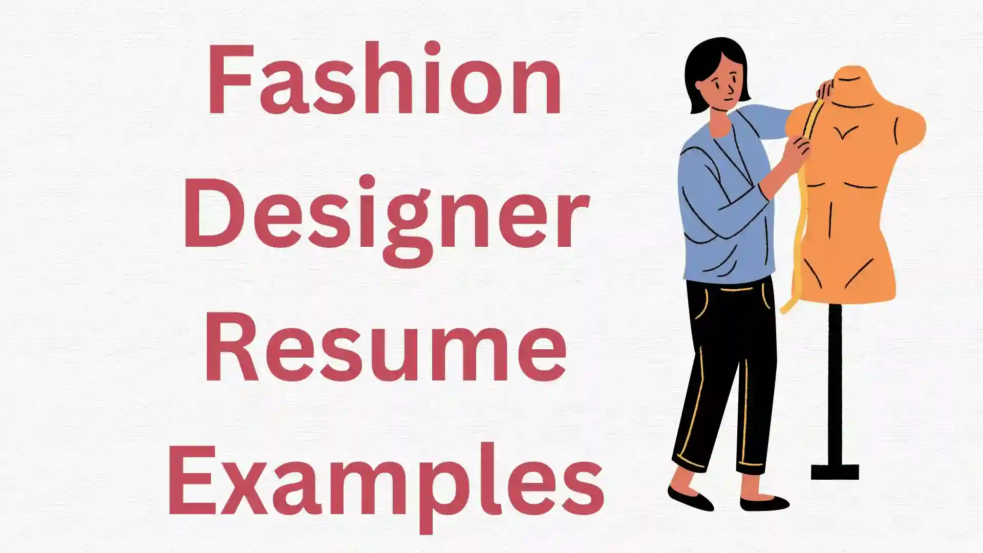2023 Fashion Designer Resume Examples - BuildFreeResume.com