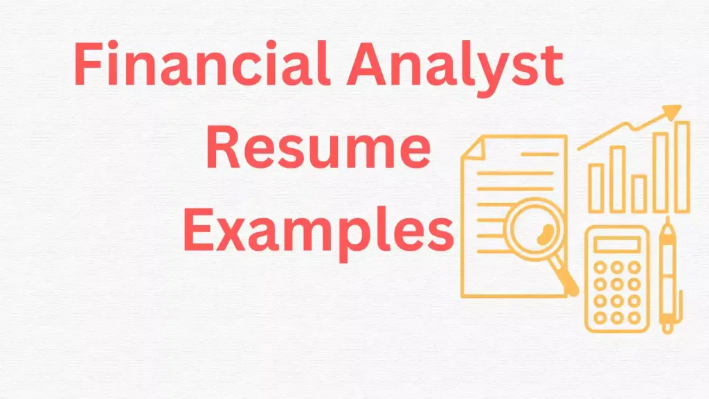 Financial Analyst Resume