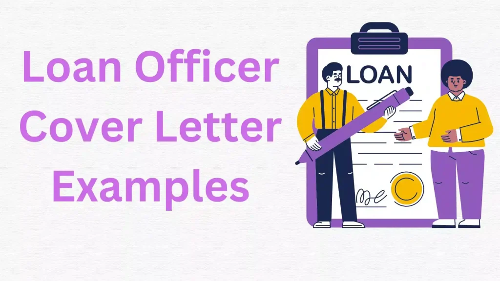 Loan Officer Cover Letter