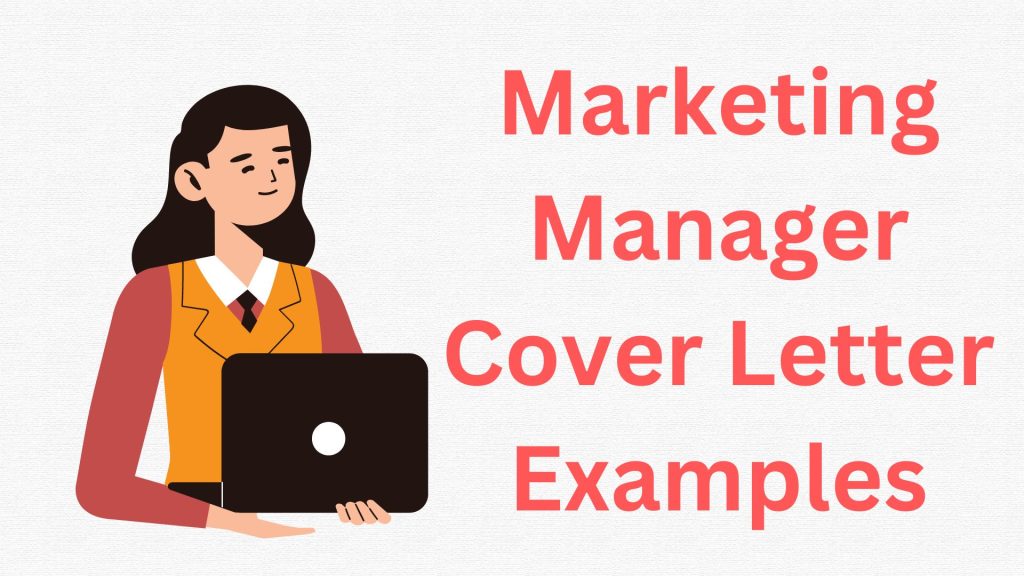 Marketing Manager Cover Letter