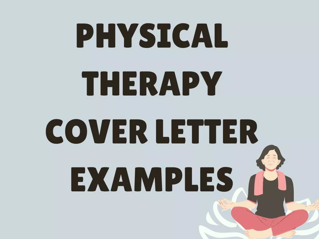 Physical Therapy Cover Letter