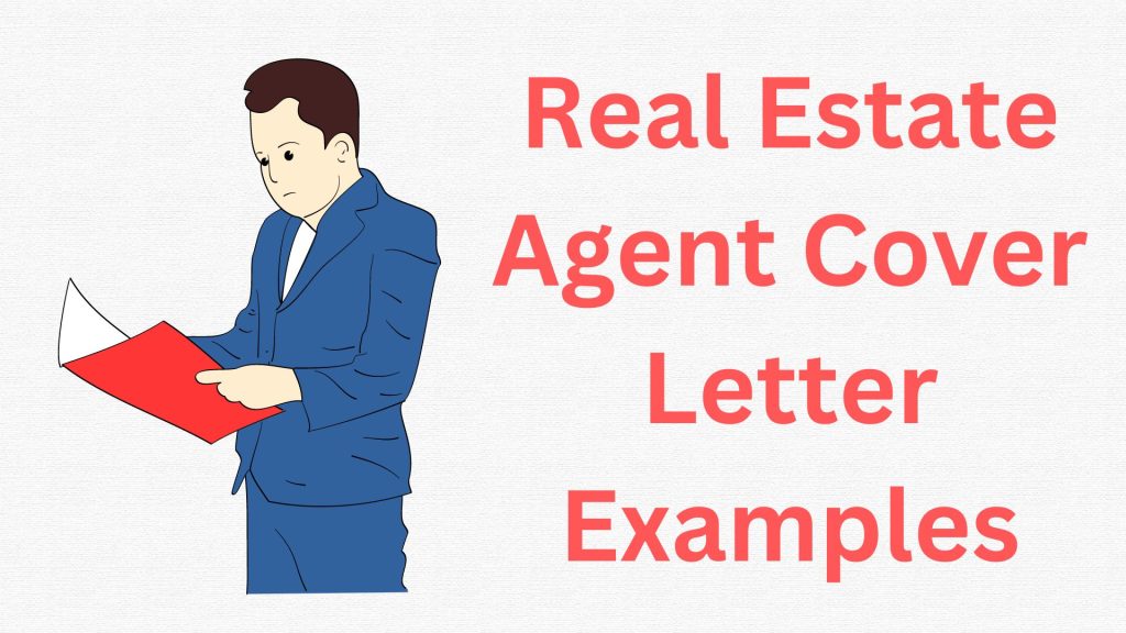 Real Estate Agent Cover Letter