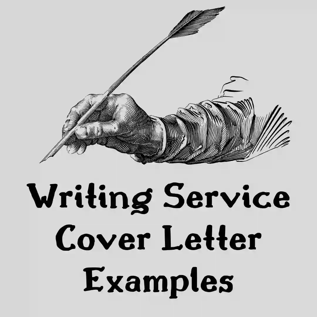 2023 Writing Service Cover Letter Examples Build Free