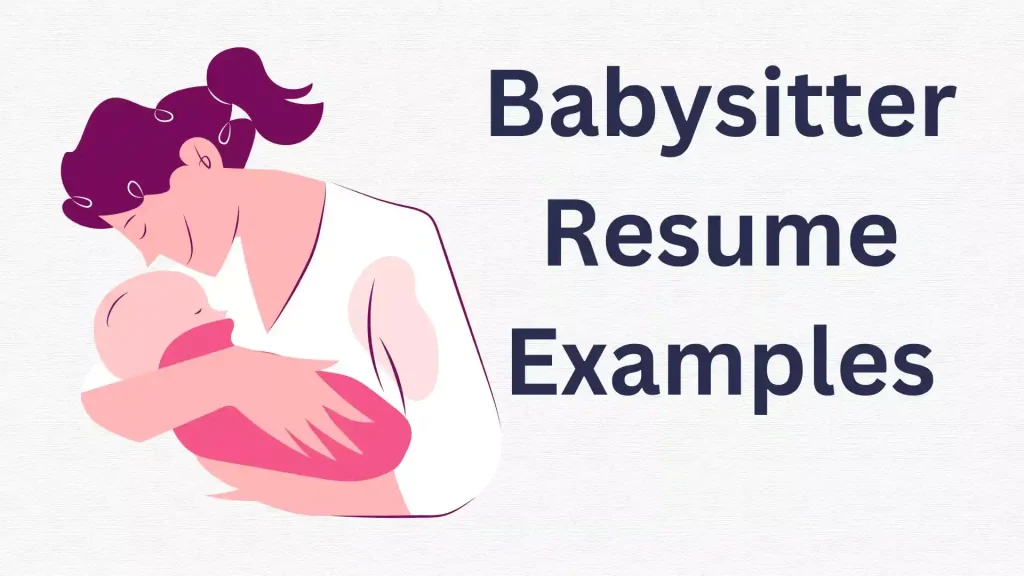Babysitter Resume