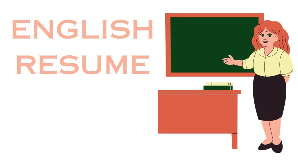English Teacher Resume