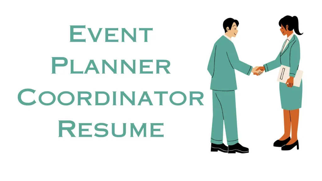 Event Planner Coordinator Resume