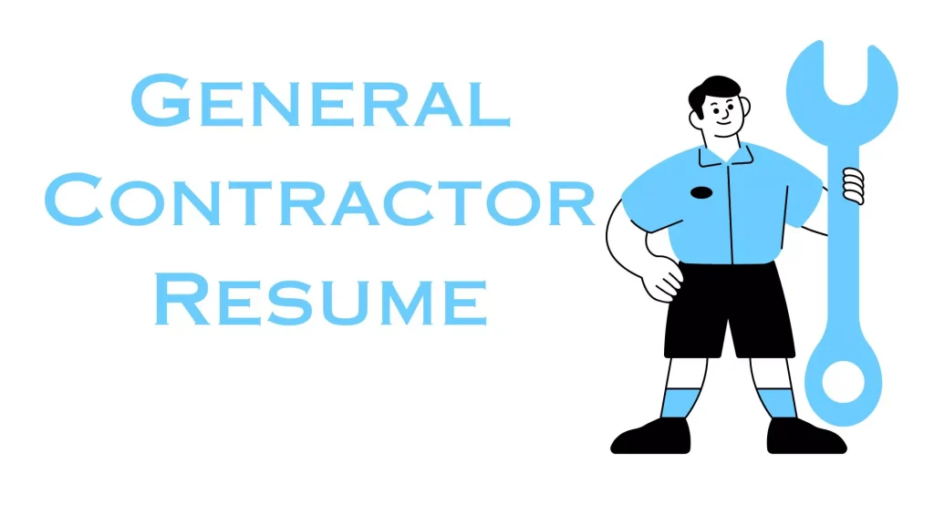 General Contractor Resume