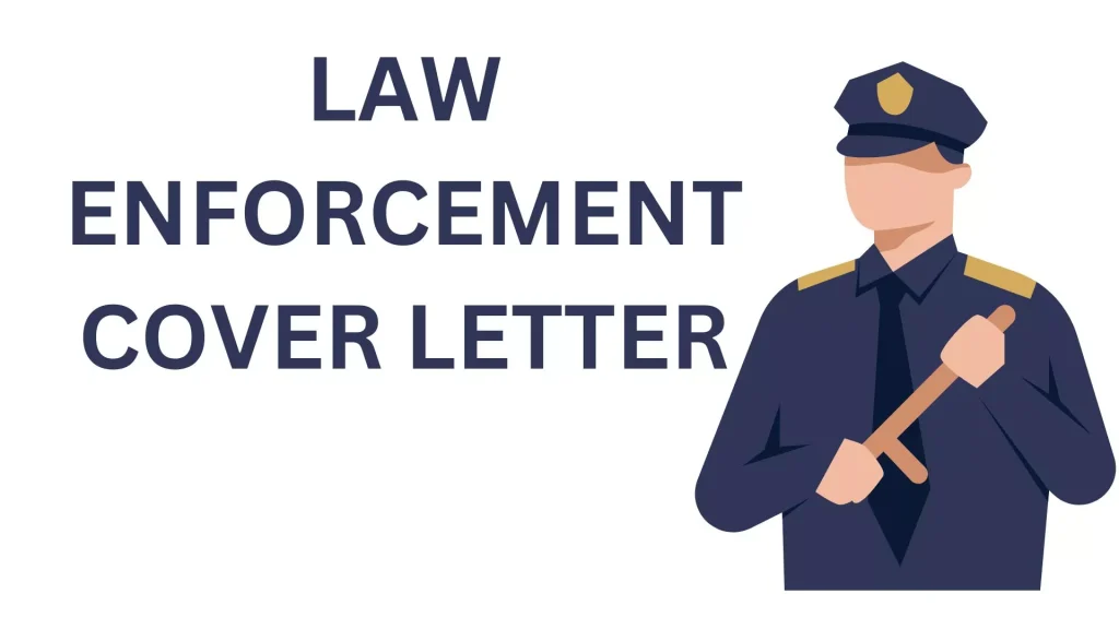 Law Enforcement Cover Letter