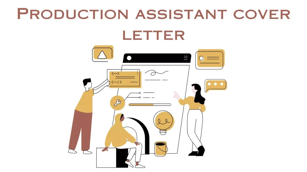 Production assistant cover letter