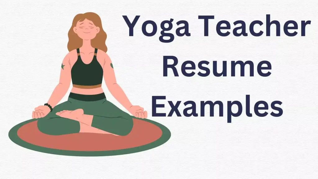 Yoga Teacher Resume