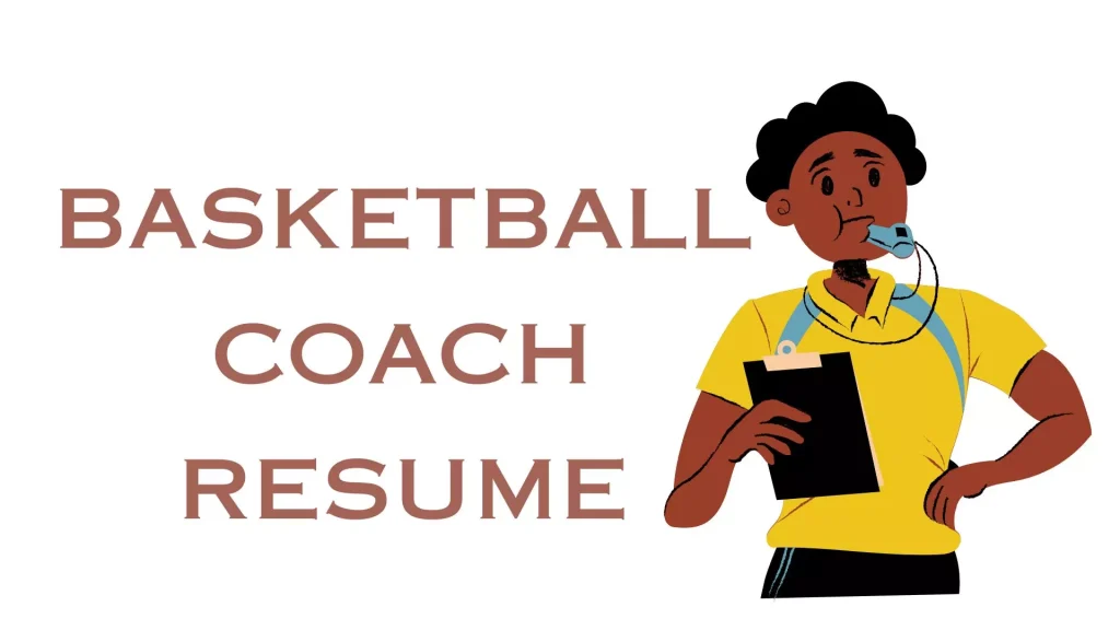 basketball coach resume