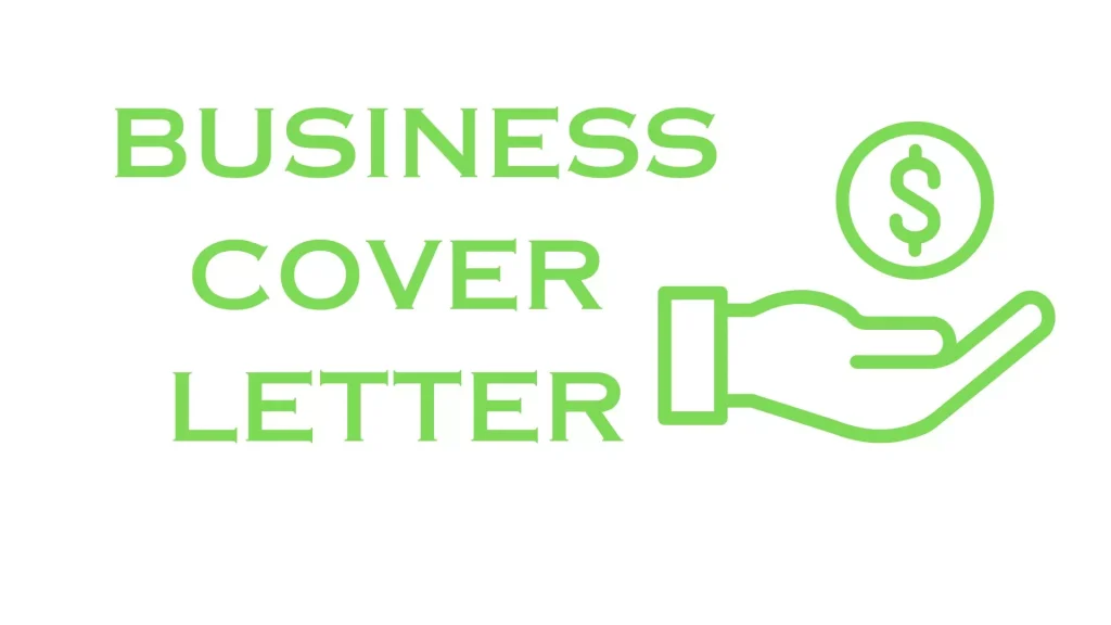 business cover letter