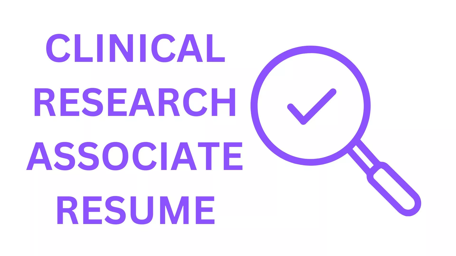 clinical research associate cv