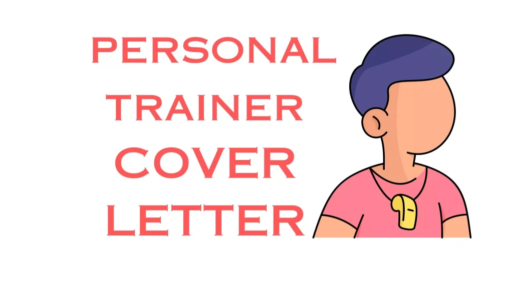personal trainer cover letter