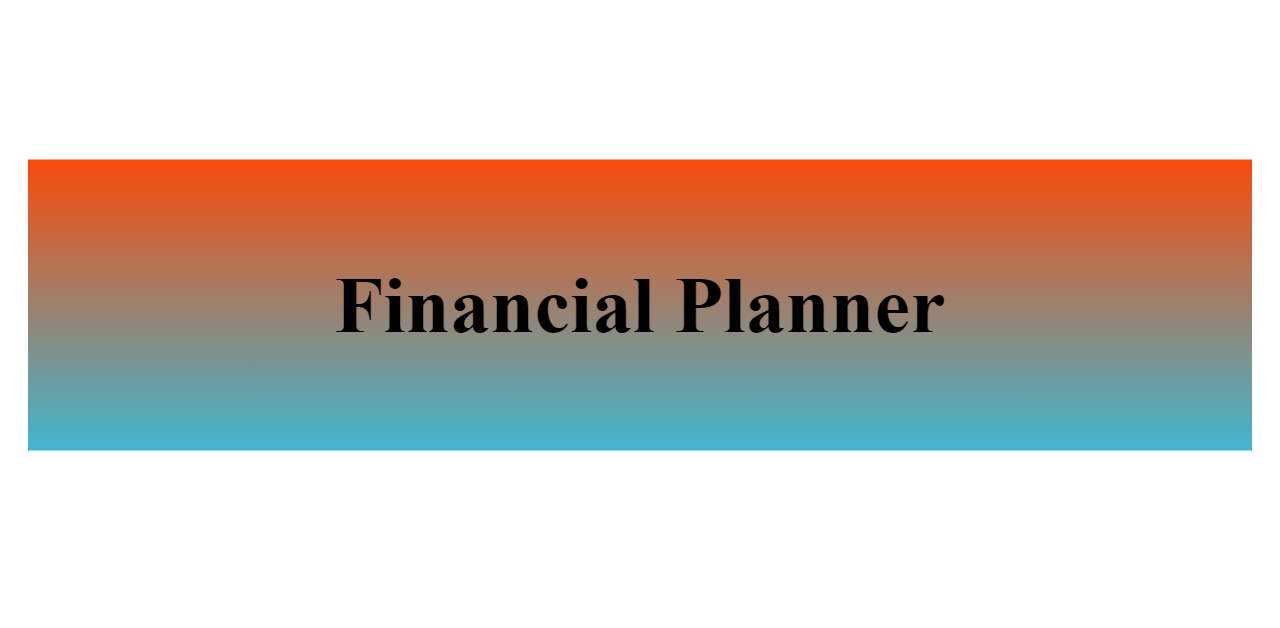 Financial Planner - BuildFreeResume.com