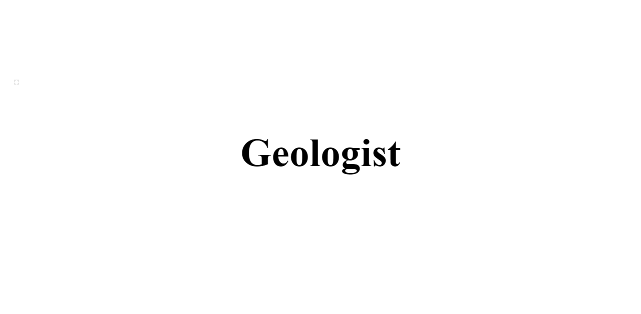 Geologist - BuildFreeResume.com