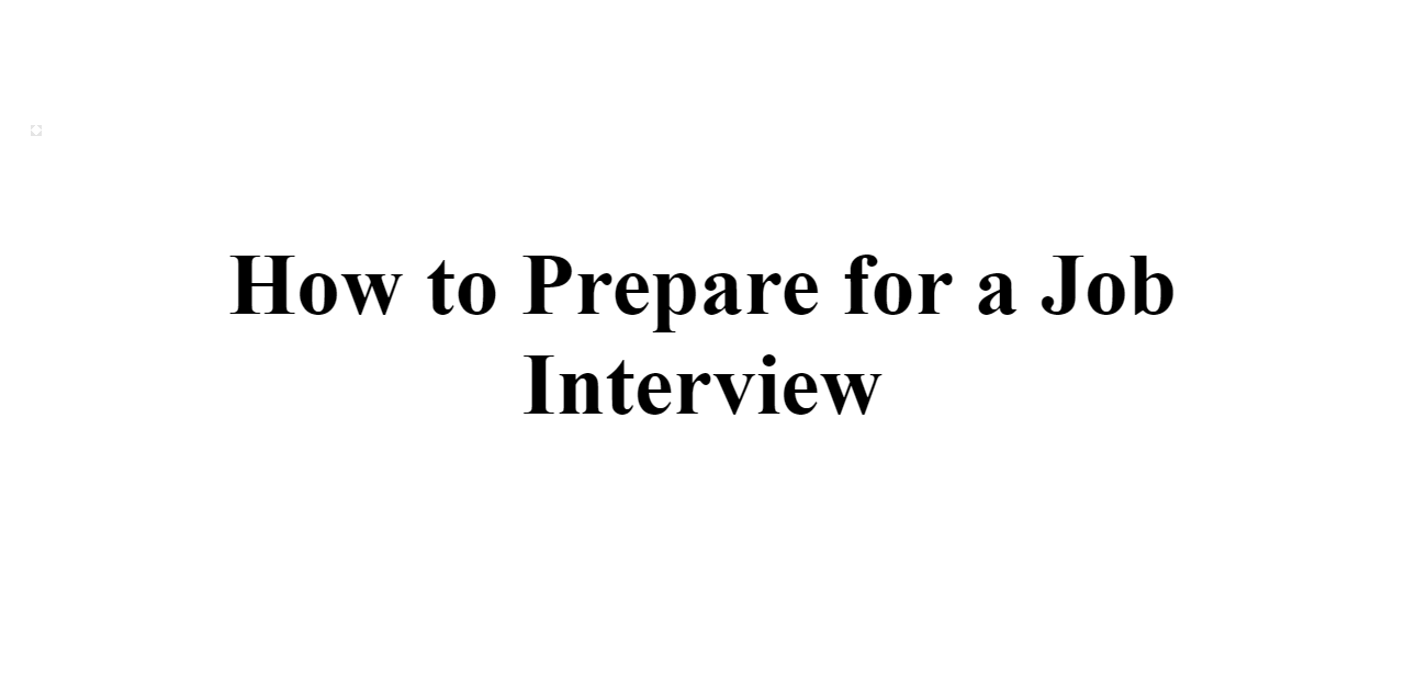 How to Prepare for a Job Interview - BuildFreeResume.com