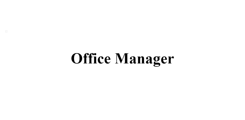 office manager