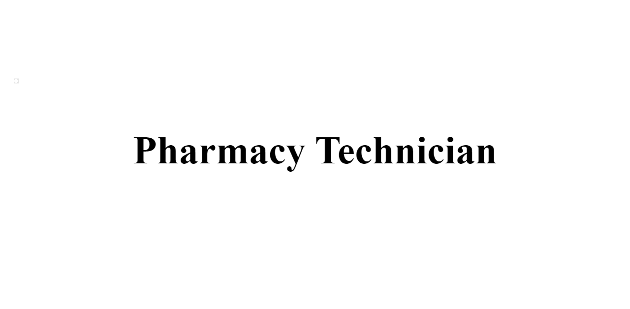 Pharmacy Technician - BuildFreeResume.com