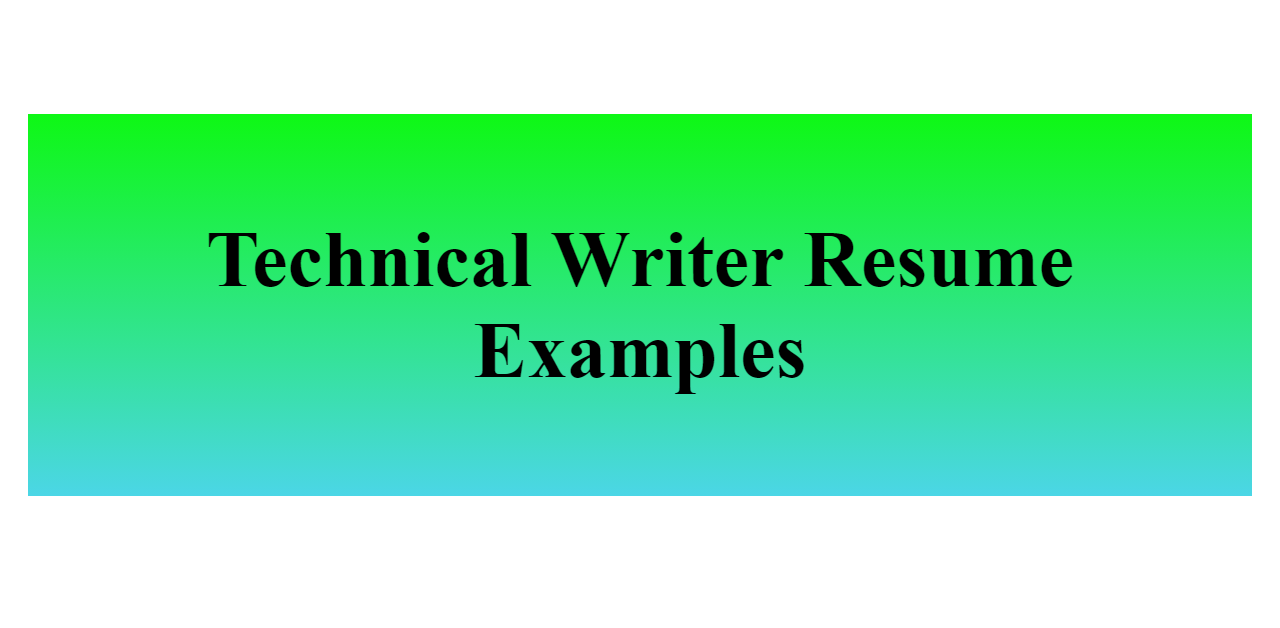 technical-writer-resume-examples-buildfreeresume