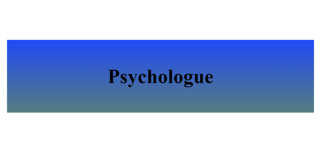 psychologue